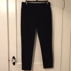 LOFT Navy Blue Marisa Skinny Dress Pants